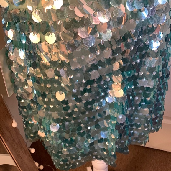 MAC DUGGAL
Slim Strap Paillette Sequin Mini Dress - Picture 15 of 17